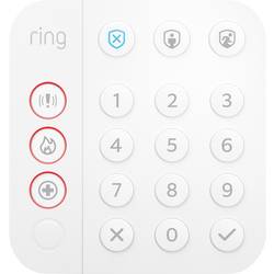 ring Alarm 5 Piece Kit (2nd Gen) - HB 4K11SZ-0EU0 sada bezdrátového zabezpečovacího systému, sada bezdrátového alarmu