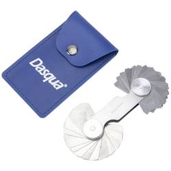Dasqua 1351-0015 Metrické závitové měrky 15.5 - 25 mm