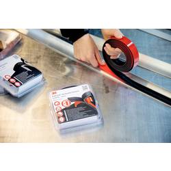 3M Dual Lock pásek se suchým zipem, lepicí, (d x š) 2.5 m x 25 mm, černá, 1 ks