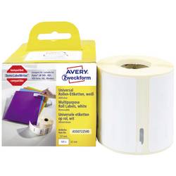 Avery-Zweckform etikety v roli kompatibilní náhradní DYMO, Seiko 11354, S0722540 57 x 32 mm papír bílá 500 ks přemístitelné univerzální etikety ASS0722540