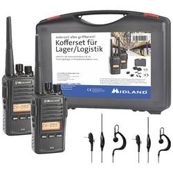 Midland G18 Pro NC 2er Koffer C1145.S5 PMR radiostanice sada 2 ks