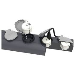 Brennenstuhl Brennenstuhl 1508110, USB, Weiß, IP44, 2,4 A, 5 V, 2,4 A USB nabíječka, 1x USB A , 12 W, bílá