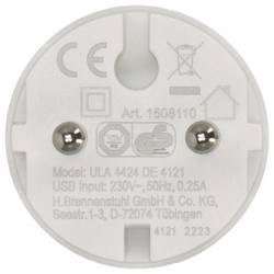 Brennenstuhl Brennenstuhl 1508110, USB, Weiß, IP44, 2,4 A, 5 V, 2,4 A USB nabíječka, 1x USB A , 12 W, bílá