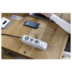 Brennenstuhl Brennenstuhl 1508110, USB, Weiß, IP44, 2,4 A, 5 V, 2,4 A USB nabíječka, 1x USB A , 12 W, bílá