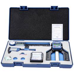 Dasqua 8300-0095 Digitální měřicí sada 4dílná - Nivellierkasten, Tiefenmesser, Glasfaser-Messschieber und Winkellineal