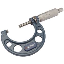 Dasqua 4111-8210 4-dílná sada venkovních mikrometrů 0 - 100 mm Odečet: 0.01 mm