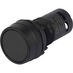DECA CP2B-A1E10B tlačítkový spínač 400 V 8 A černá s aretací (d x š x v) 29.9 x 20.5 x 55.5 mm 1 ks