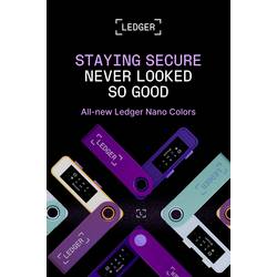 Ledger Nano S Plus Hardwarová peněženka černá (matná) USB-A 1 ks LNSP-DEON