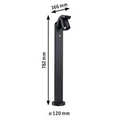 Paulmann 94831 Cuff sloupkové LED světlo LED 10 W antracitová