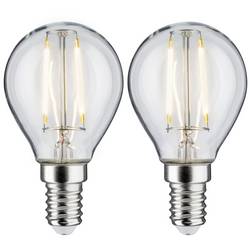 Paulmann 28857 LED Energetická třída (EEK2021) F (A - G) E14 2.7 W teplá bílá (Ø x v) 45 mm x 81 mm 2 ks