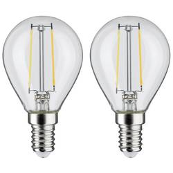 Paulmann 28857 LED Energetická třída (EEK2021) F (A - G) E14 2.7 W teplá bílá (Ø x v) 45 mm x 81 mm 2 ks