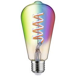 29158 29158 Paulmann Home LED žárovka E27 Energetická třída (EEK2021): G (A - G) 6.3 W RGBW zlatá