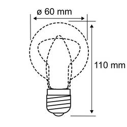 29155 Paulmann Home LED žárovka E27 Energetická třída (EEK2021): G (A - G) 7.5 W teplá až studená bílá zlatá