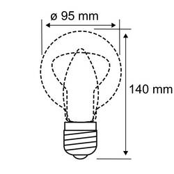 29160 Paulmann Home LED žárovka E27 Energetická třída (EEK2021): G (A - G) 6.3 W RGBW zlatá