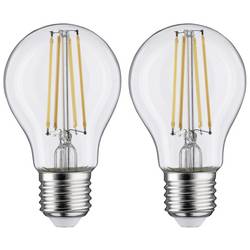 Paulmann 28641 LED Energetická třída (EEK2021) E (A - G) E27 7 W teplá bílá (Ø x v) 60 mm x 106 mm 2 ks