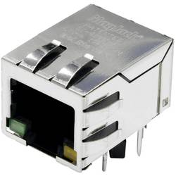 BEL Stewart Connectors SI-61001-F, zásuvka, vestavná horizontální, počet pólů: 8P8C, poniklovaná, kov, 1 ks