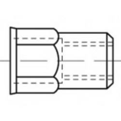 TOOLCRAFT TO-5444340 slepá nýtovací matice M8 ocel 100 ks