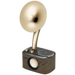 Sangean WR-45X Gold A500435 stolní rádio, FM, AUX, Bluetooth, s akumulátorem, černá, zlatá
