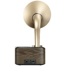 Sangean WR-45X Gold A500435 stolní rádio, FM, AUX, Bluetooth, s akumulátorem, černá, zlatá