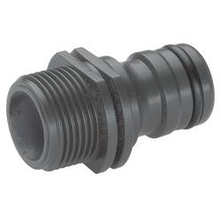 GARDENA 02821-20 plast přípojka rychlospojka Profi System, 26,44 mm (3/4) vnější závit