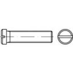 TOOLCRAFT 118892 šrouby s plochou hlavou M4 8 mm příruba DIN 920 ocel galvanizováno zinkem 100 ks