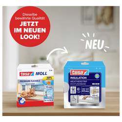 tesa PREMIUM FLEXIBLE 05417-00200-02 těsnicí páska tesaMOLL® transparentní (d x š) 6 m x 9 mm 1 ks