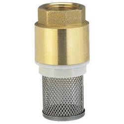 GARDENA 07221-20 Messing-Fußventil, Saugkorb, Ventilkegel, Dichtung, 33,3 mm nožní ventil 33,3 mm (G1) mosaz