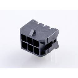 Molex vestavná pinová lišta (standardní) 6, rozteč 3 mm, 430450601, 1 ks Tray