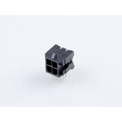 Molex vestavná pinová lišta (standardní) 4, rozteč 3 mm, 430450421, 1 ks Tray
