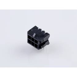 Molex vestavná pinová lišta (standardní) 6, rozteč 3 mm, 430450622, 1 ks Tray