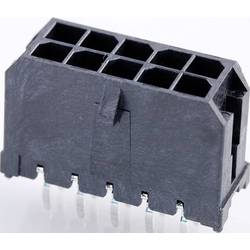Molex vestavná pinová lišta (standardní) 10, rozteč 3 mm, 430451013, 1 ks Tray