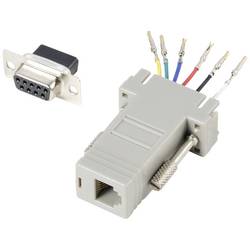 TRU COMPONENTS D-SUB adaptér D-SUB zástrčka 9pólová - RJ12 zásuvka 1 ks