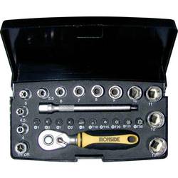 IRONSIDE sada nástrčných klíčů, 1/4 (6,3 mm), 244002