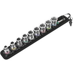 Wera Belt B 1 05003970001 vnější šestihran sada nástavců pro nástrčný klíč 8 mm, 10 mm, 12 mm, 13 mm, 15 mm, 16 mm, 17 mm, 18 mm, 19 mm 10dílná 3/8
