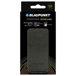Blaupunkt powerbanka Li-Pol, 20000 mAh, Quick Charge 3.0, Power Delivery 3.0, černá