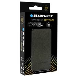 Blaupunkt powerbanka Li-Pol, 20000 mAh, Quick Charge 3.0, Power Delivery 3.0, černá
