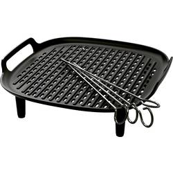 Philips Home HD9926/00 Grilovací sada 4 ks s grilovací jehlou černá, kov