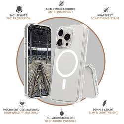 JT Berlin BackCase Pankow Clear zadní kryt na mobil Apple iPhone 16 Pro transparentní Kompatibilní s MagSafe 11092