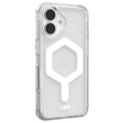 Urban Armor Gear Plyo MagSafe Case zadní kryt na mobil Apple iPhone 16 Ice , transparentní, bílá Kompatibilní s MagSafe 114482114341