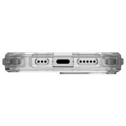 Urban Armor Gear Plyo MagSafe Case zadní kryt na mobil Apple iPhone 16 Ice , transparentní, bílá Kompatibilní s MagSafe 114482114341