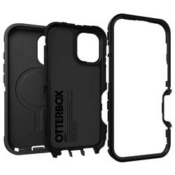 Otterbox Defender zadní kryt na mobil Apple iPhone 16 černá Kompatibilní s MagSafe, odolné vůči nárazům 77-95961