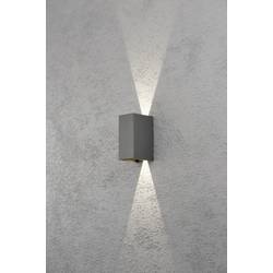 Konstsmide Cremona 7940-370 venkovní nástěnné LED osvětlení Energetická třída (EEK2021): F (A - G) LED pevně vestavěné LED 6 W antracitová
