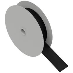 Hebotec 11-KE20001FRT pásek se suchým zipem, ke spojování, háčková a flaušová část, (d x š) 1000 mm x 20 mm, černá, 1 m