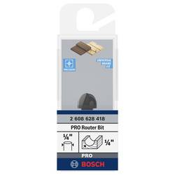 Bosch Accessories 2608628418 dlabací fréza, tvrdokov, půlkruhový oblouk, Délka 40 mm, Vnější Ø 12.7 mm, Pracovní délka 9.20 mm, Ø hřídele 6.35 mm, 1 ks