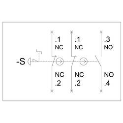 Siemens 3SU18510ND002AC2 3SU1851-0ND00-2AC2 pouzdro IP66, IP67, IP69 / IP69K 1 ks Piece