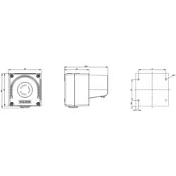 Siemens 3SU18510ND002AC2 3SU1851-0ND00-2AC2 pouzdro IP66, IP67, IP69 / IP69K 1 ks Piece