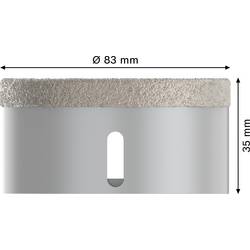 Bosch Accessories Bosch Power Tools 2608599026 diamantový vrták pro vrtání za sucha 1 ks 83 mm 1 ks