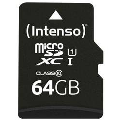 Intenso Premium 3er Pack (3 x 64 GB) paměťová karta microSDXC 64 GB Class 10 UHS-I vč. SD adaptéru