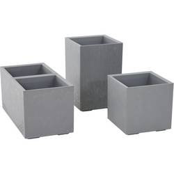 Siena Garden FARO STONE LA992-70 Box na rostliny polypropylen betonová optika , šedá