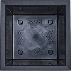 Siena Garden FARO STONE LA935-70 Box na rostliny polypropylen betonová optika , černá
